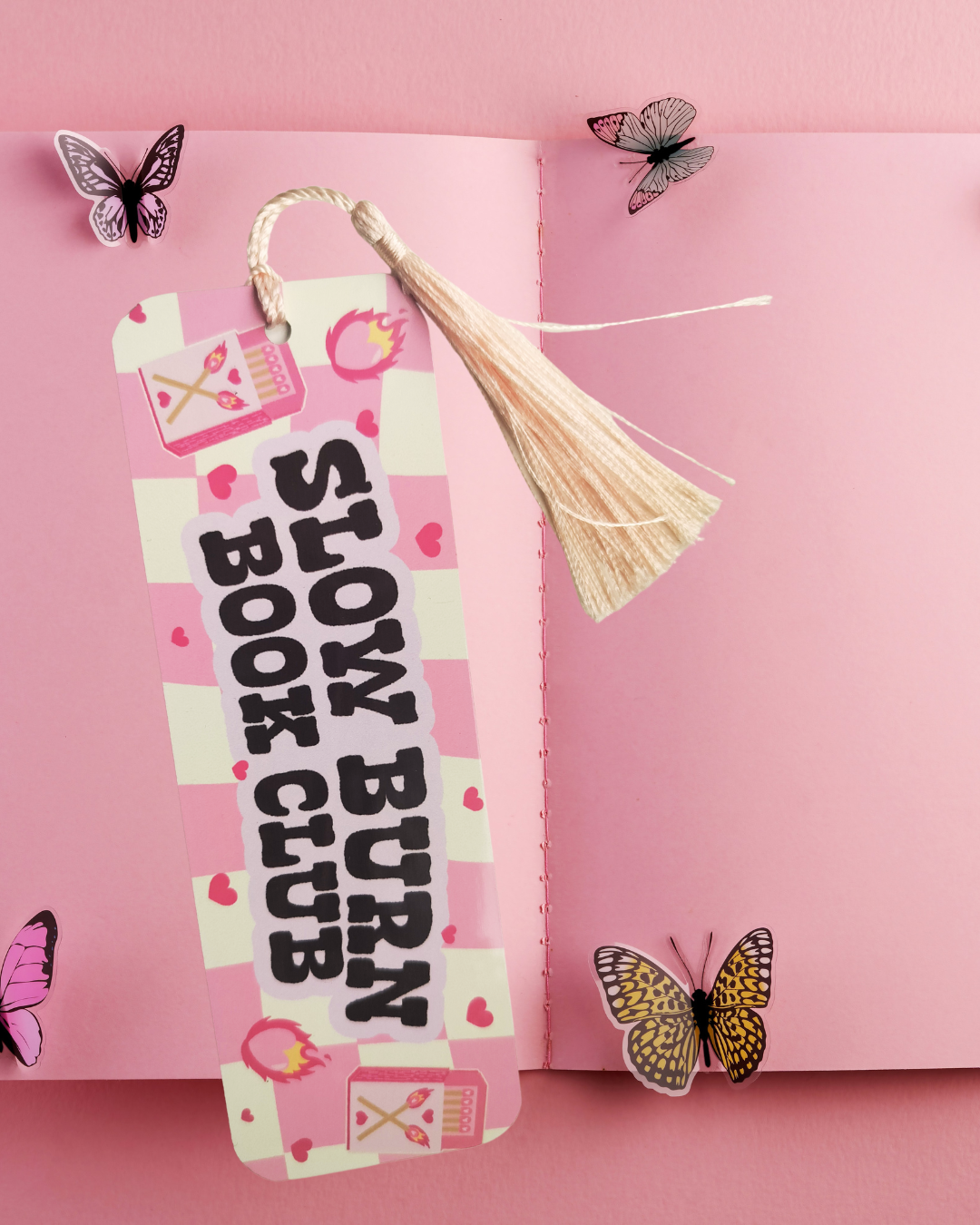 Slow Burn Book Club Bookmark