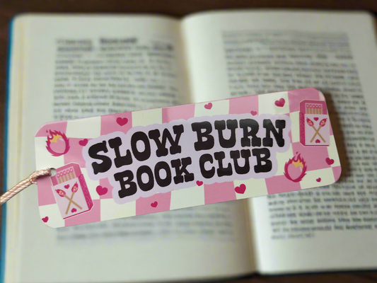 Slow Burn Book Club Bookmark
