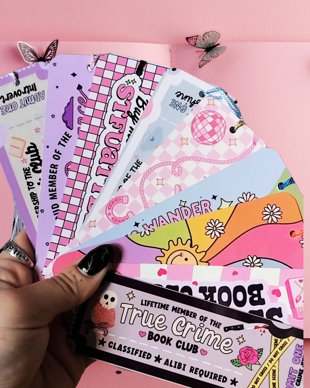 Groovy Sunshine Flower Bookmark