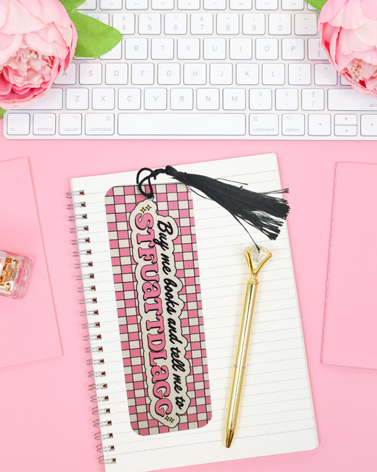 Spicy Book STFUATTDLAGG Book Club Bookmark